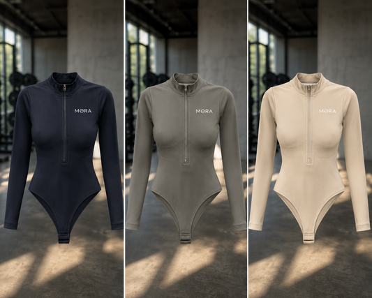 ZIP FRONT SCULPT BODYSUIT