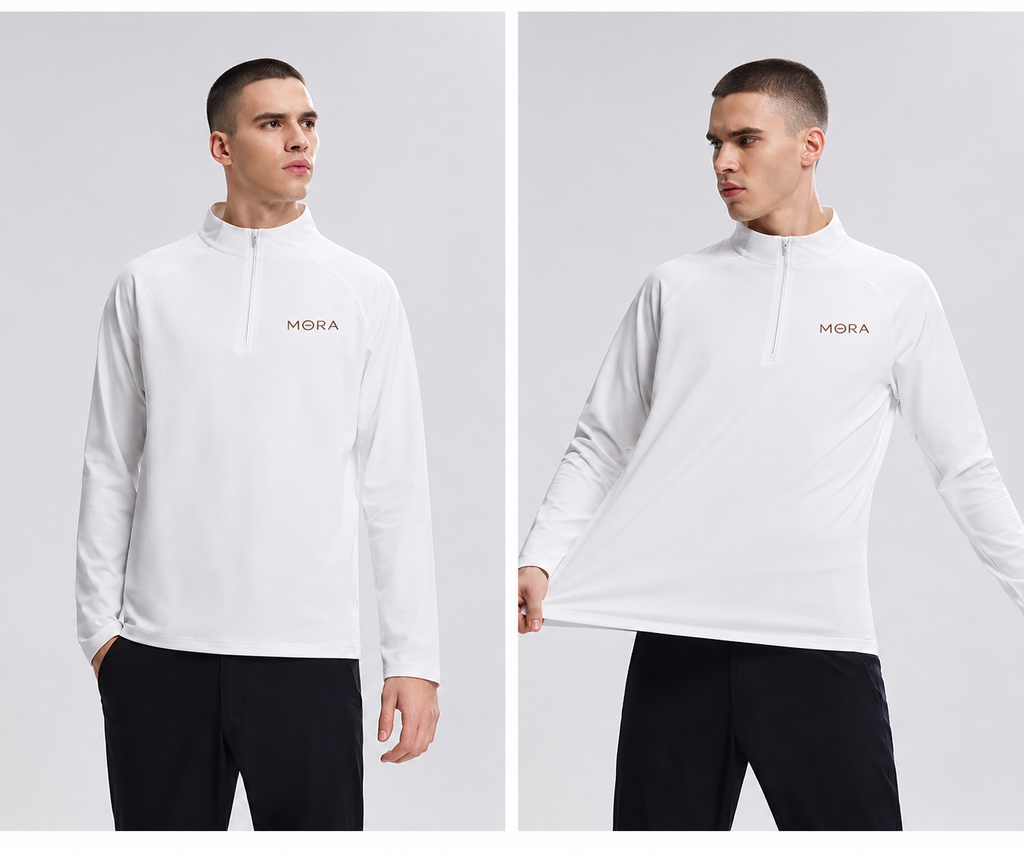 ACTIVE HALF ZIP PERFORMANCE TOP